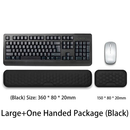 Comfortable Gel Wrist Rest Mouse Pad for Gaming Laptop