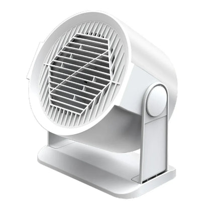 Compact Electric Space Heater with Fan and Foot Warmer