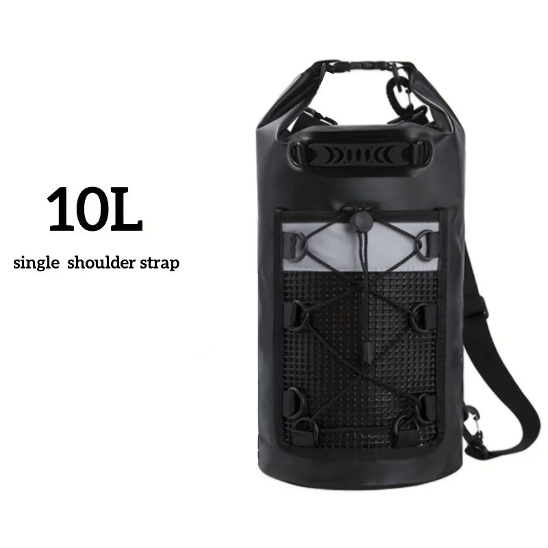 Waterproof Dry Sack Bag 10/20/30L Roll Top Backpack