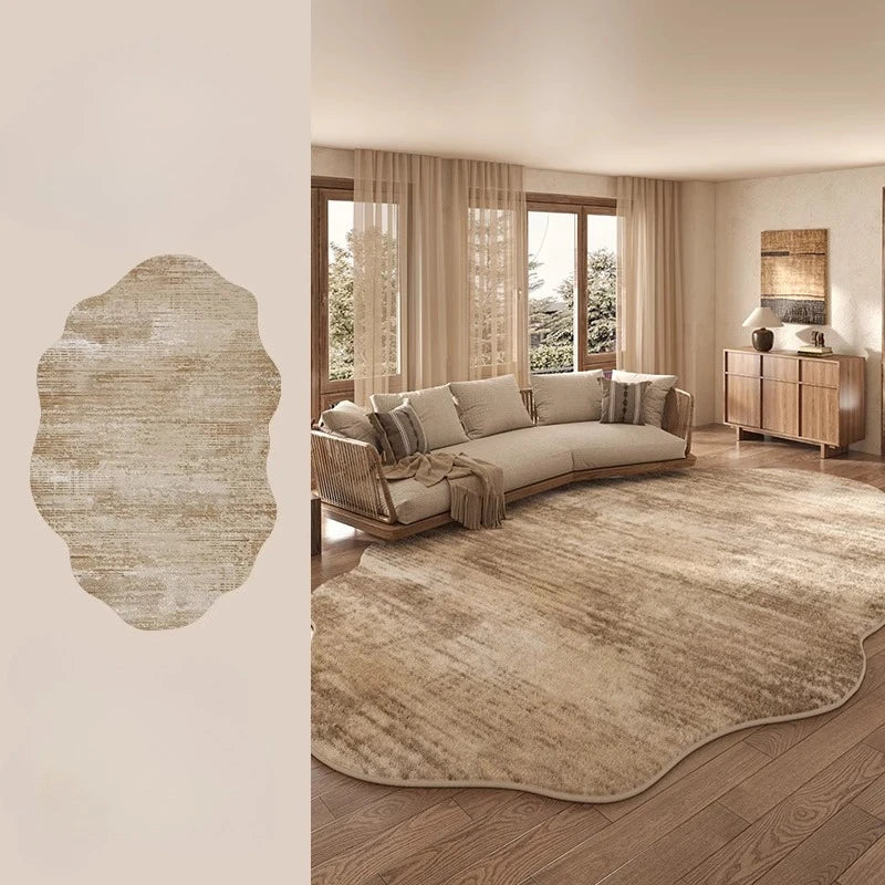 Soft Glow Plush Area Rug Lamp for Bed and Living Room