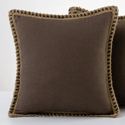 Vibrant Decorative Pillow in Classic Design