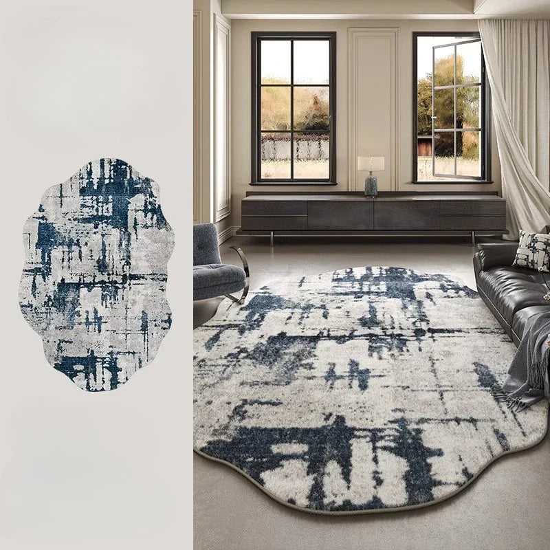Soft Glow Plush Area Rug Lamp for Bed and Living Room