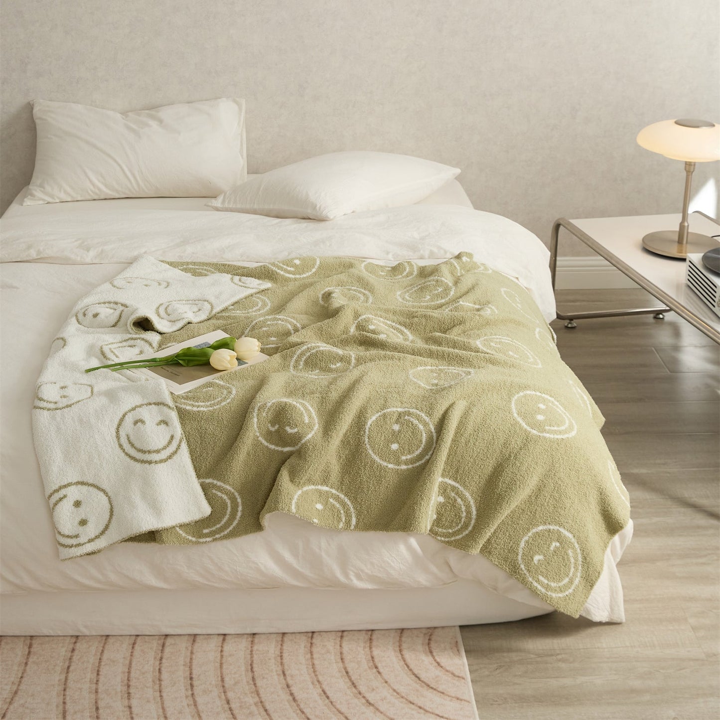 Fun Colorful Plush Blanket