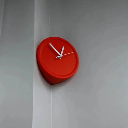 Quiet Modern Wall Clock No Drilling Needed