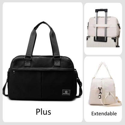Spacious Expandable Travel Duffel Bag