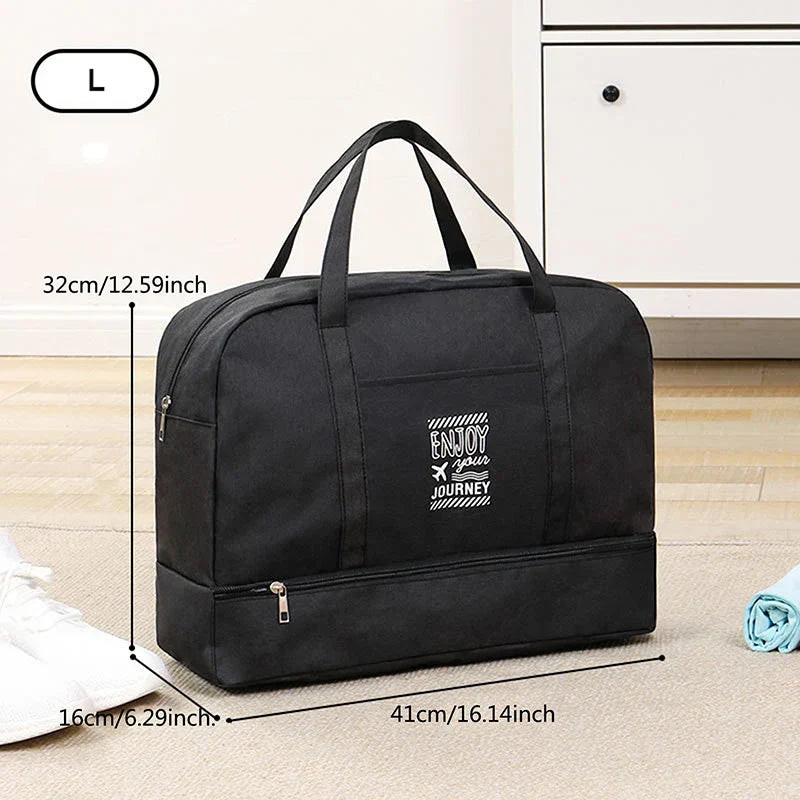 Portable Folding Duffel Bag for Women