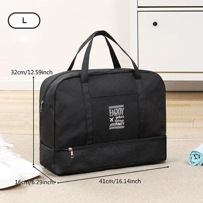 Portable Folding Duffel Bag for Women