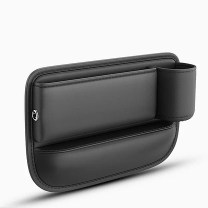 Car Seat Gap Storage Leather Cup Holder Organizer