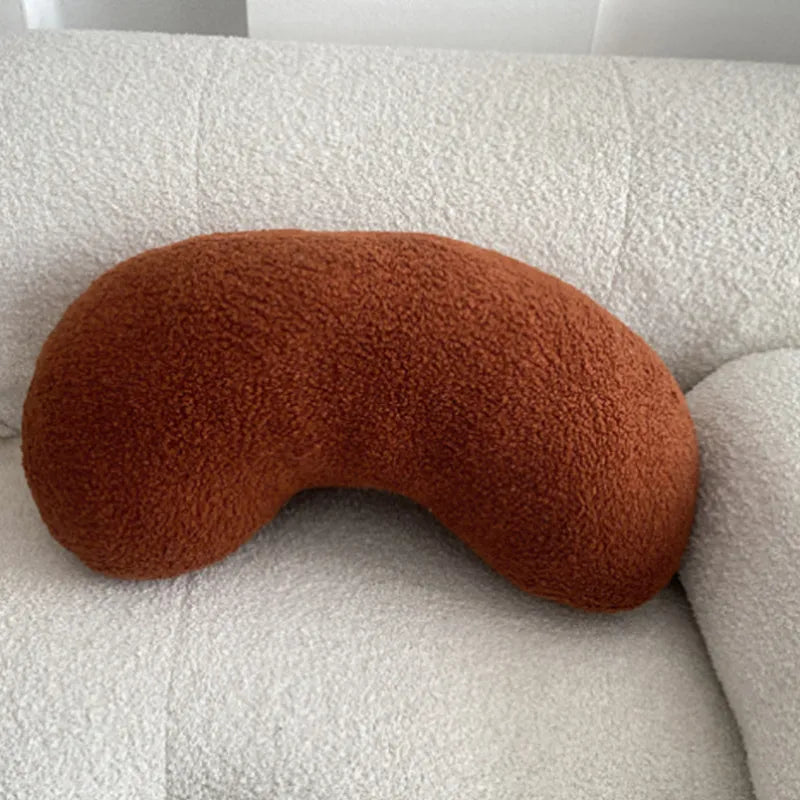 Soft Abstract Throw Pillow