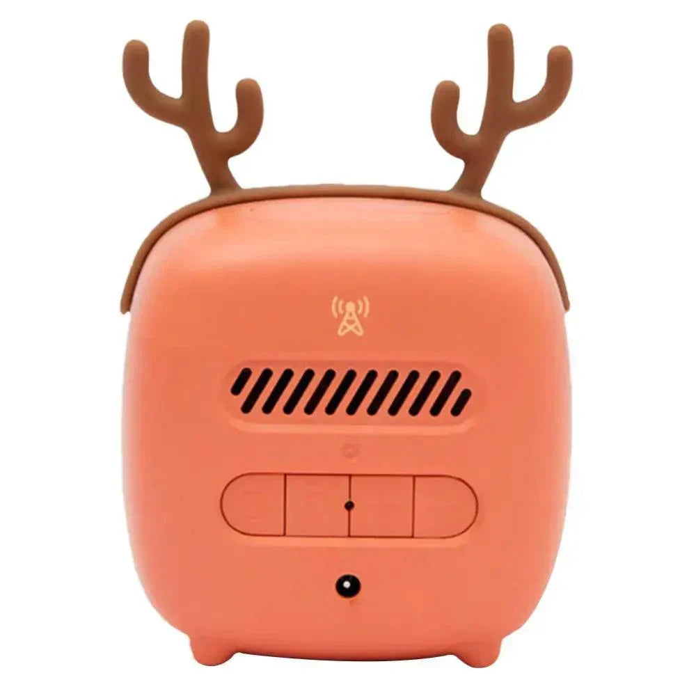 Colorful Bunny LED Clock with Nightlight for Kids Bedrooms