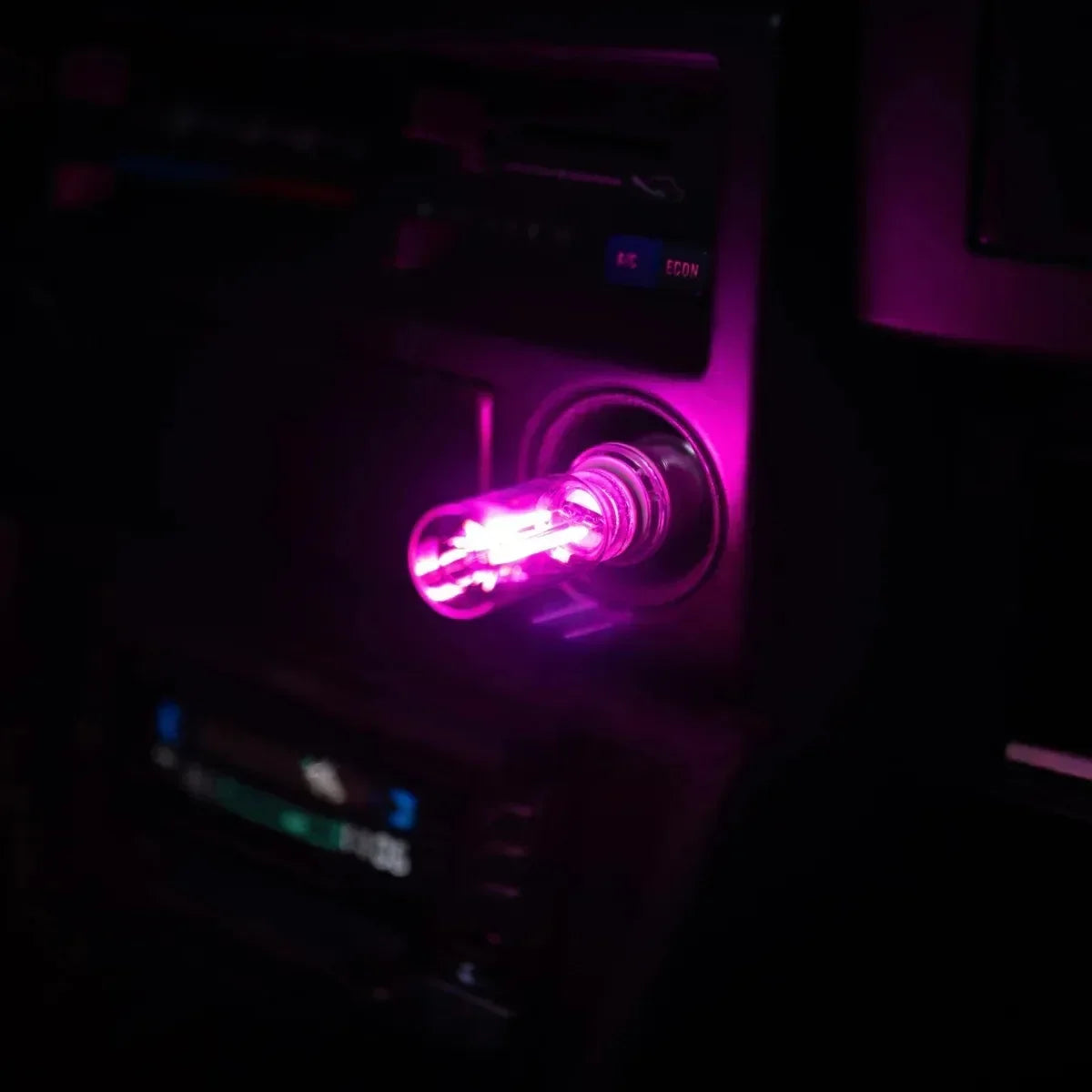 Colorful Glass Table Lamp with USB Touch Dimmer