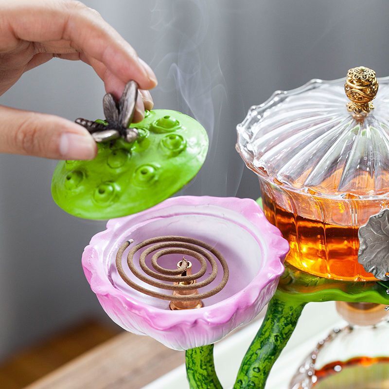 Aromatic Floral Herbal Teapot