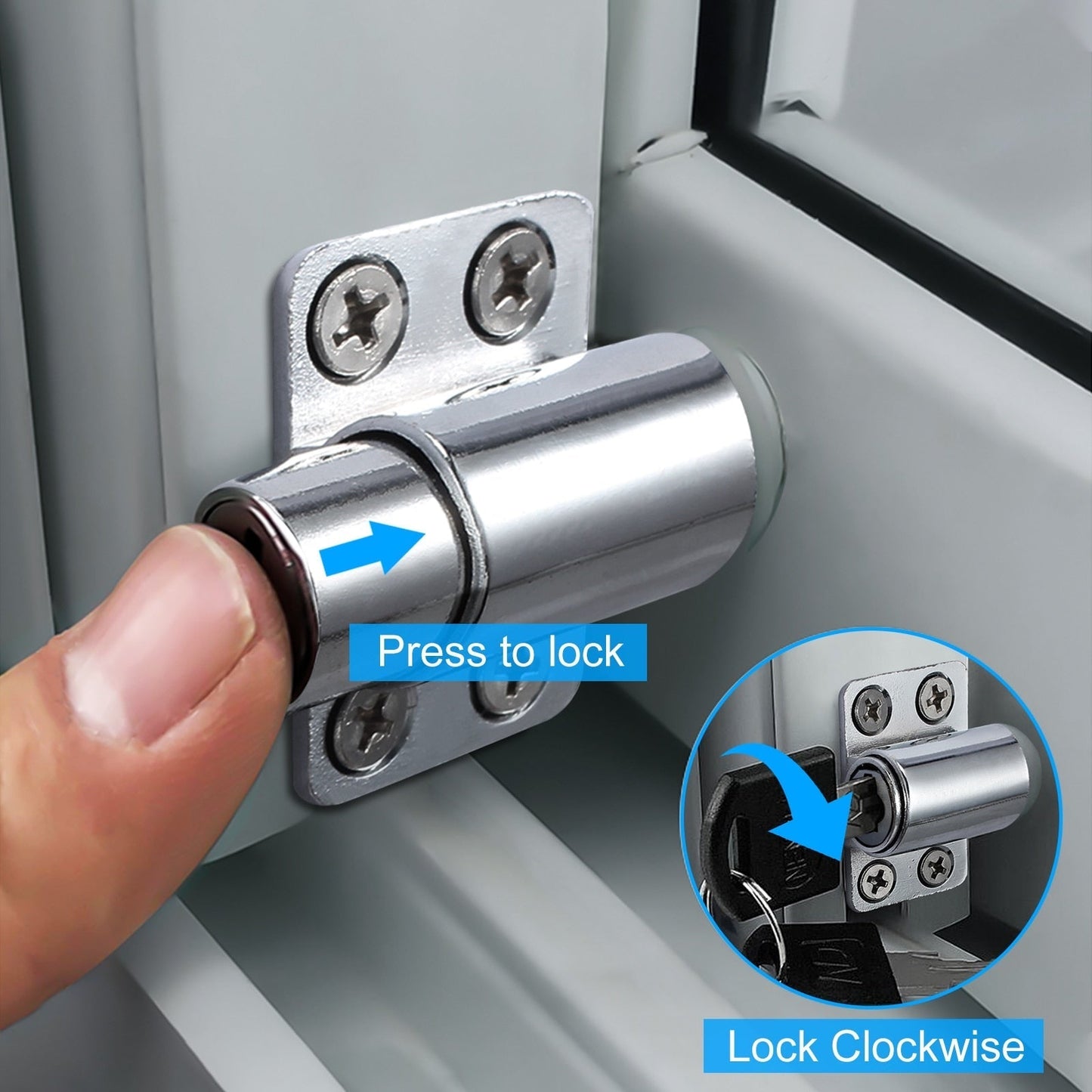 Secure Baby Proof Window Lock