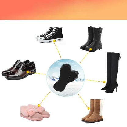 Warm Rechargeable Heated Insoles for Winter shoes