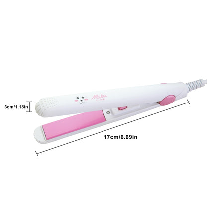 Compact Dual Function Mini Hair Straightener