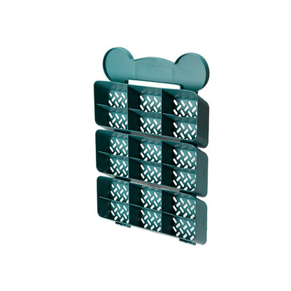 Sticky Foldable Fabric Storage Wall Shelf