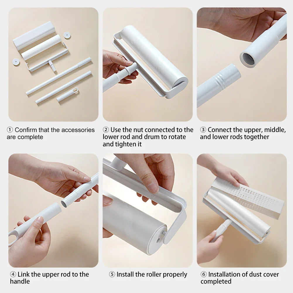 Effective Lint Roller with Extendable Handle