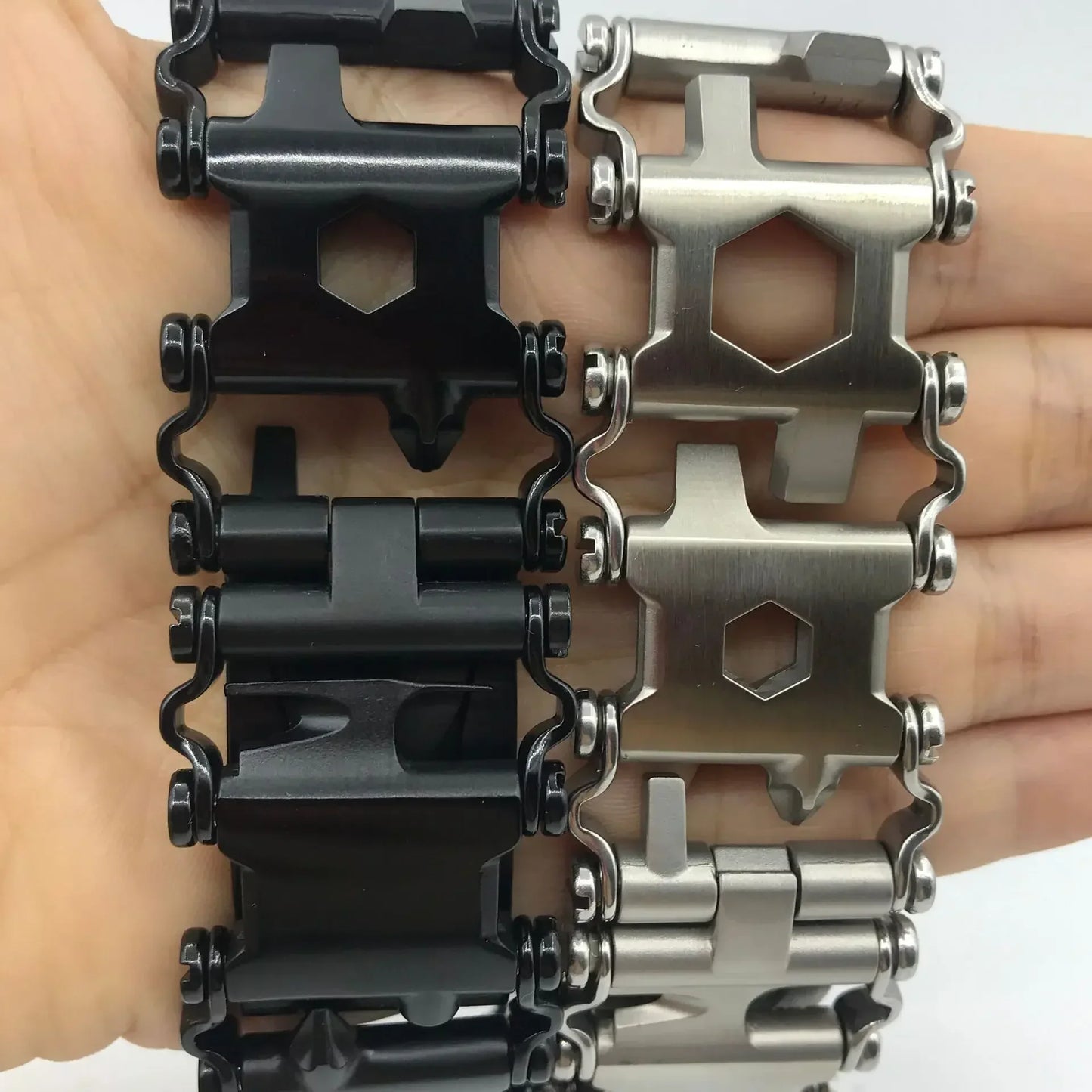 Tactical Steel Survival Wristband