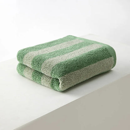 Plaid Absorbent Bathroom Towels