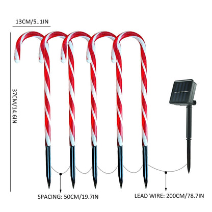 Colorful Outdoor Solar Powered Lamp
