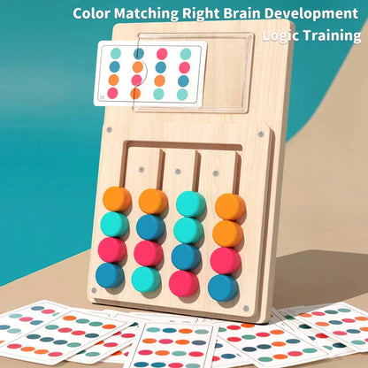 Colorful Learning Board Game for Kids