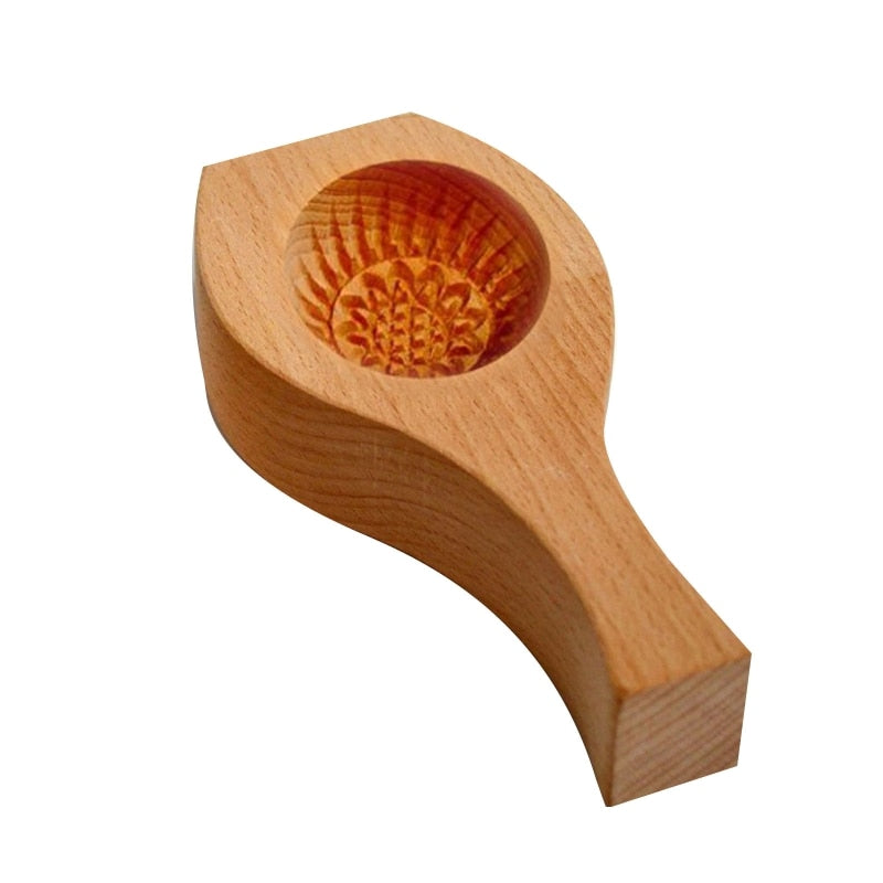 Natural Wooden Dumpling Maker Tool