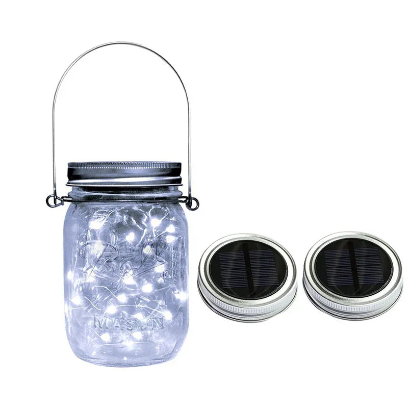 Outdoor Solar String Lights | Waterproof Garden Decor Lamp