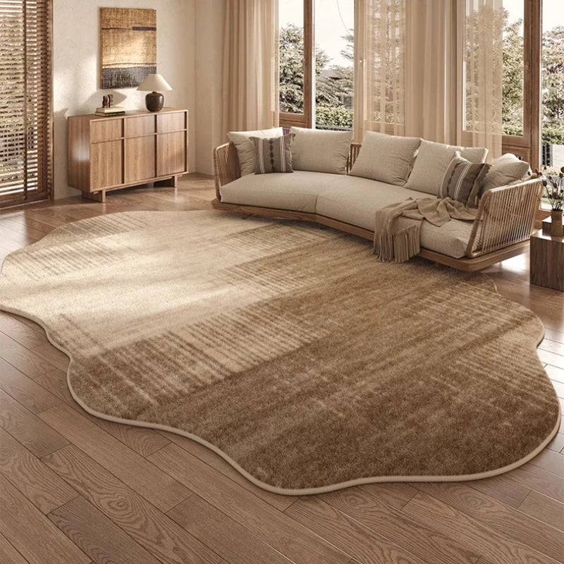 Soft Glow Plush Area Rug Lamp for Bed and Living Room