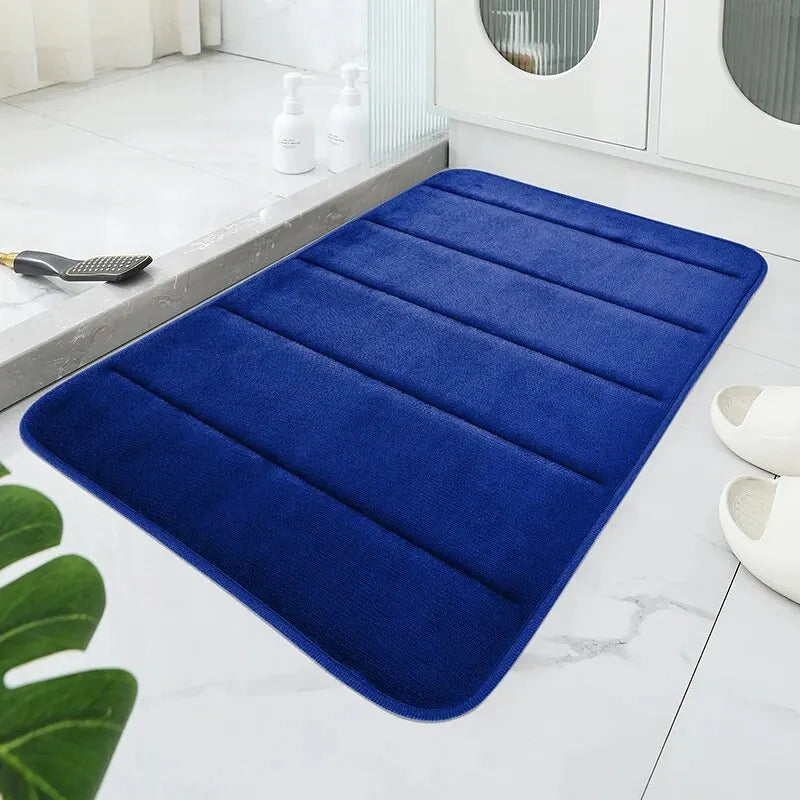 Soft Coral Anti-Slip Bathroom Mat