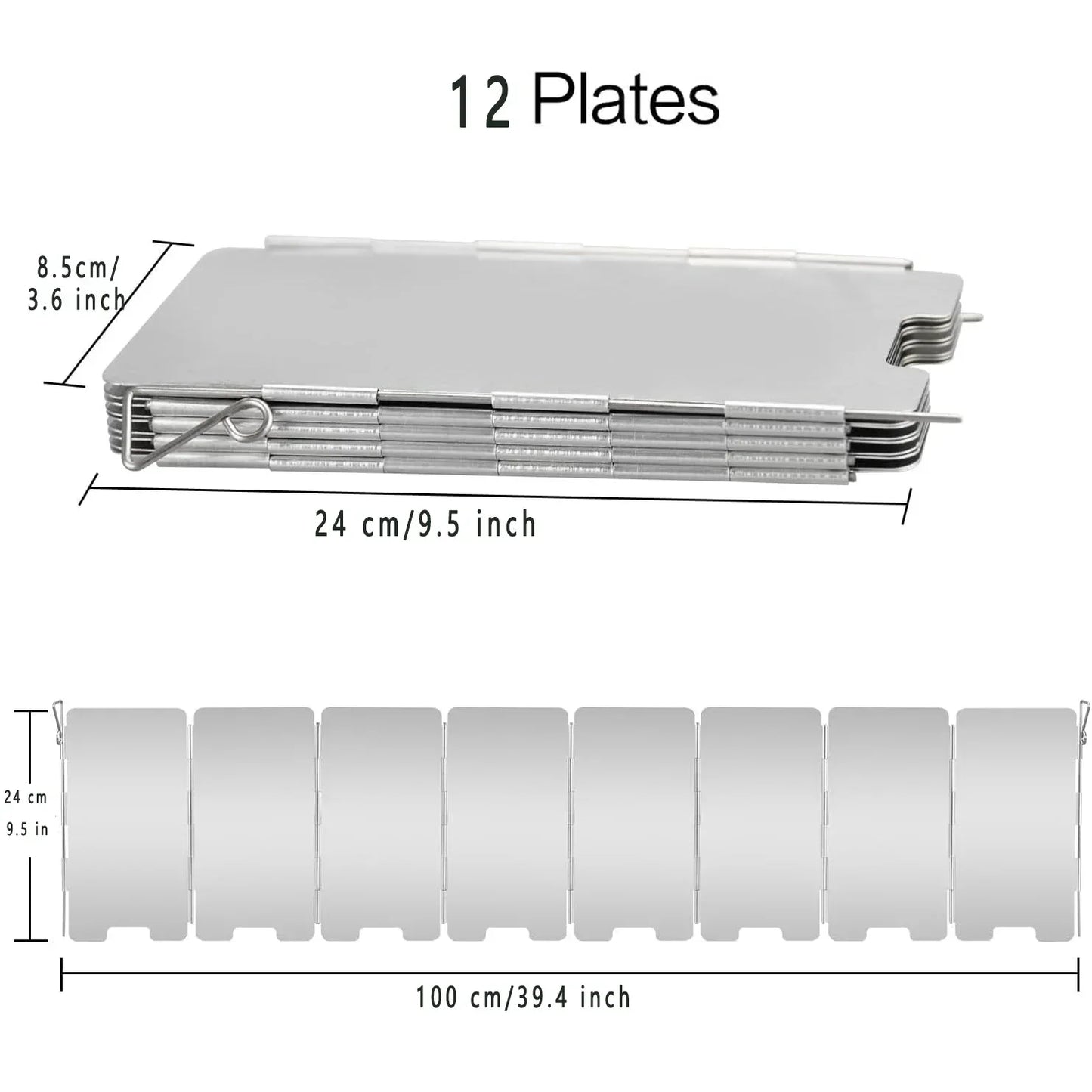 Portable Camping Windscreen for Gas Stoves