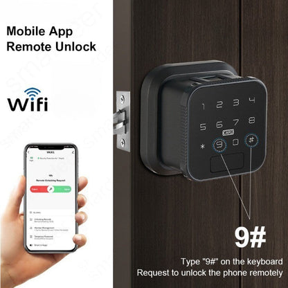 Touchless Digital Fingerprint Smart Door Lock