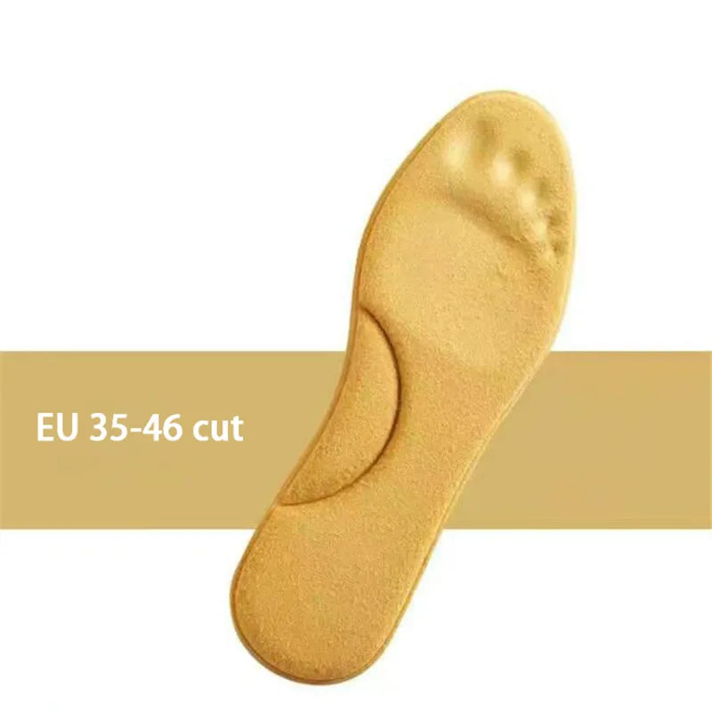 Warm Thermal Insoles with Memory Foam for Men Women