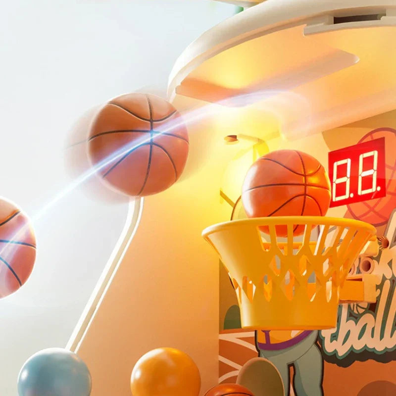 Compact Automatic Basketball Shooter