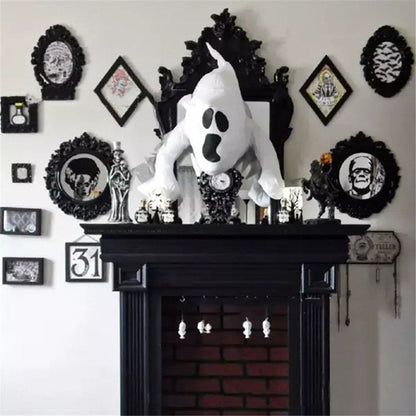 Spooky Hanging Ghost Window Decor