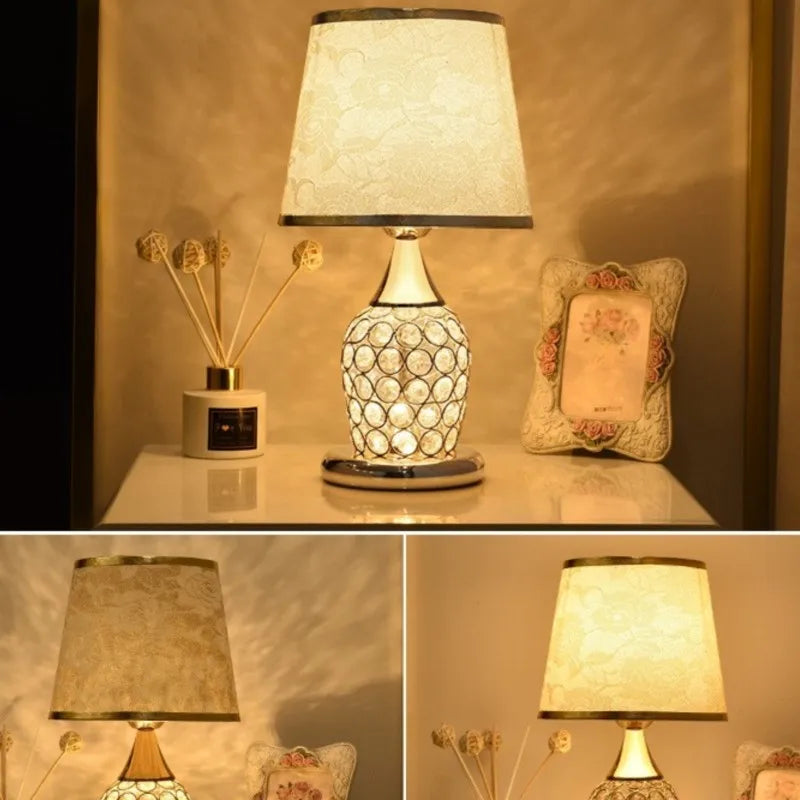 Elegant Glass Table Lamp