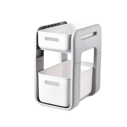 Space-Saving Stackable Home Storage Shelf