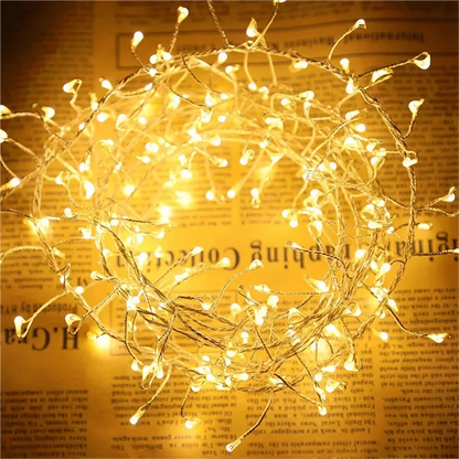 Colorful LED Fairy String Lights, Waterproof, 36m Long