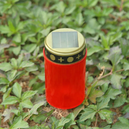 Outdoor Solar LED Lantern Waterproof Candle Effect