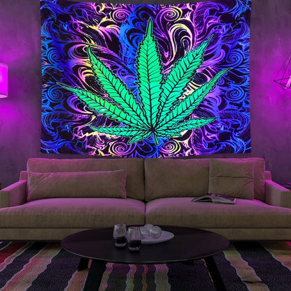 Vibrant Colorful Wall Hanging Tapestry