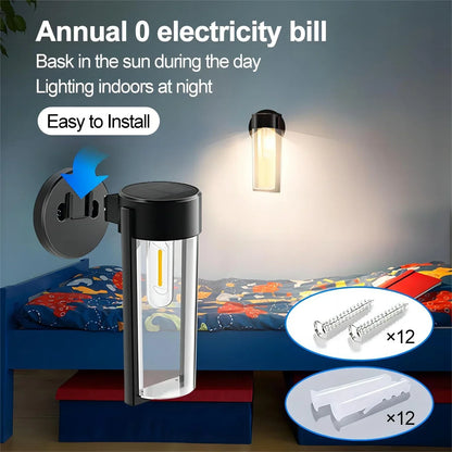 Bright Solar Powered Outdoor Garden Lights