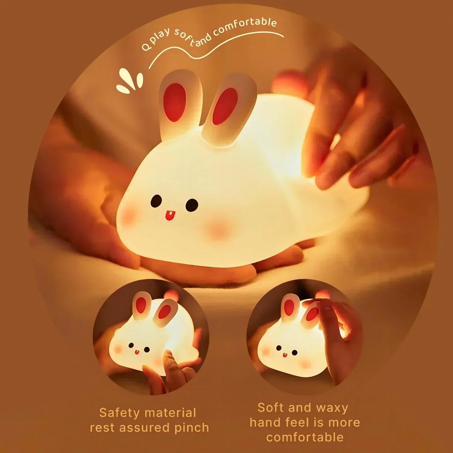 Calming Soft LED Bedside Lamp - Befez