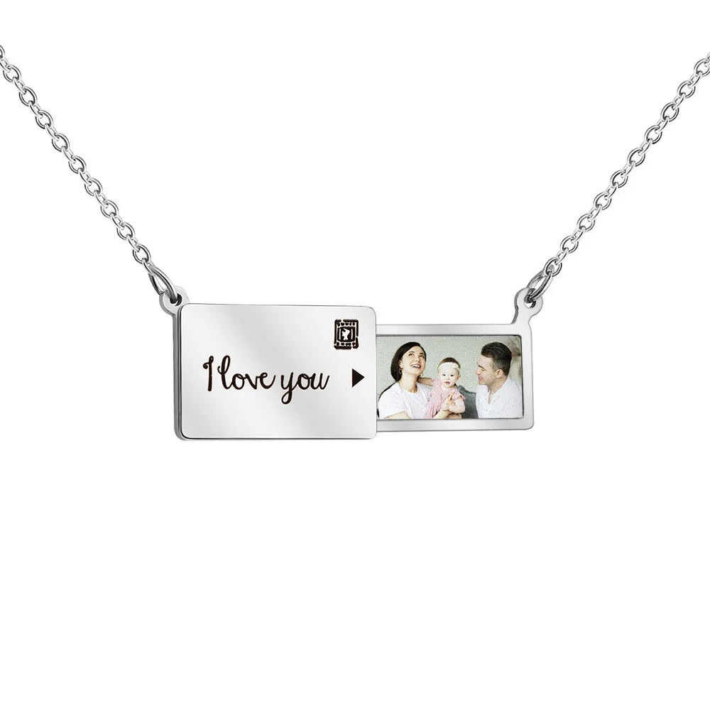 Custom Picture Locket Necklace