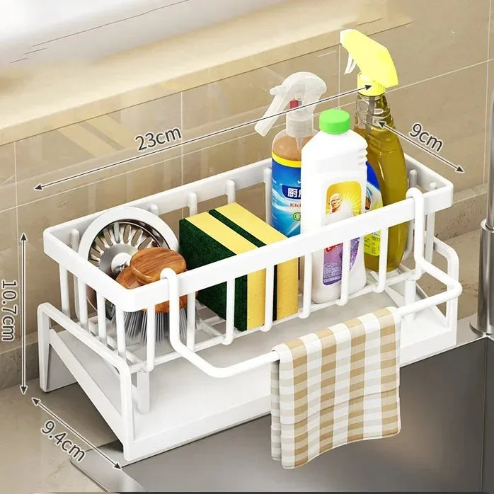 Practical Sink Caddy with Sponge Tray & Soap Holder - Befez
