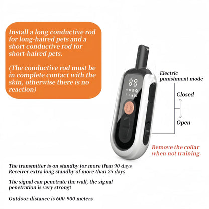 Waterproof Dog Training Collar with Remote Controller