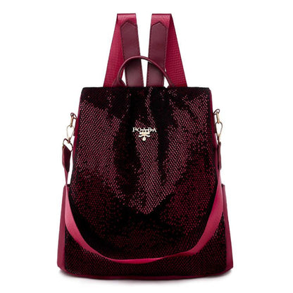 Secure Big College Oxford Backpack