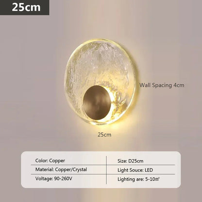 Luxury LED Crystal Sconce Lamp