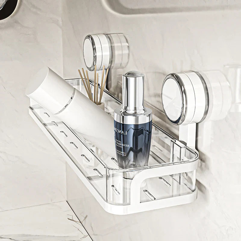 Easy Install Suction Cup Wall Shelf