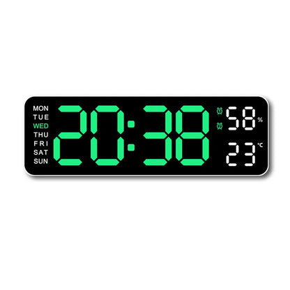 Compact Digital Clock with Alarm and Date