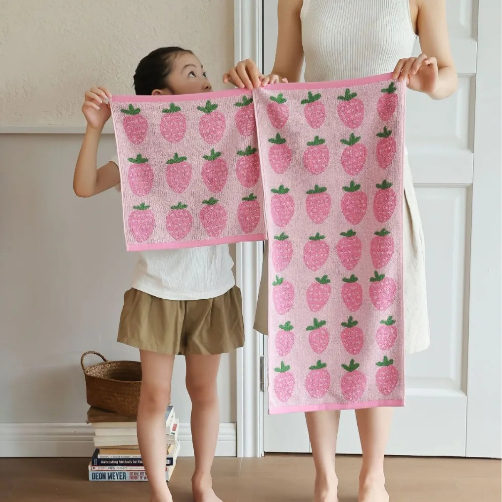 Plush Pink Beach Towel