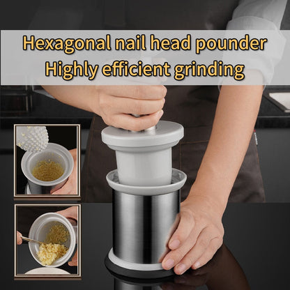 Simple Stainless Garlic Press Crusher
